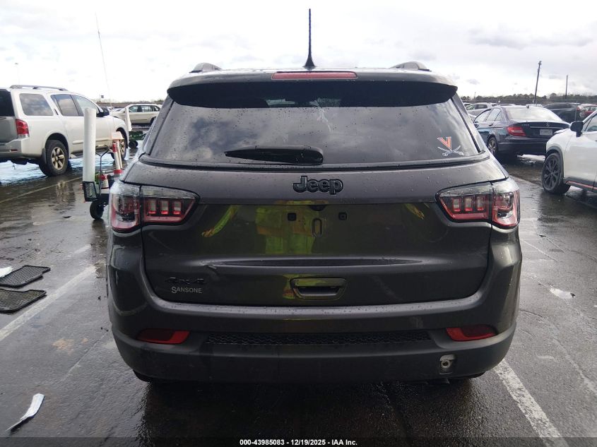 2021 Jeep Compass Altitude 4X4 VIN: 3C4NJDBB3MT540850 Lot: 43985083