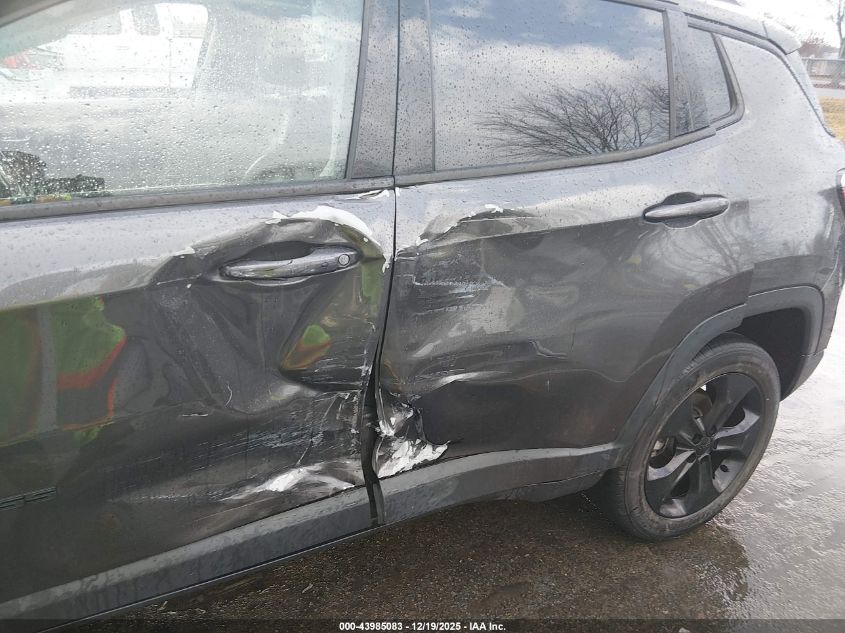 2021 Jeep Compass Altitude 4X4 VIN: 3C4NJDBB3MT540850 Lot: 43985083