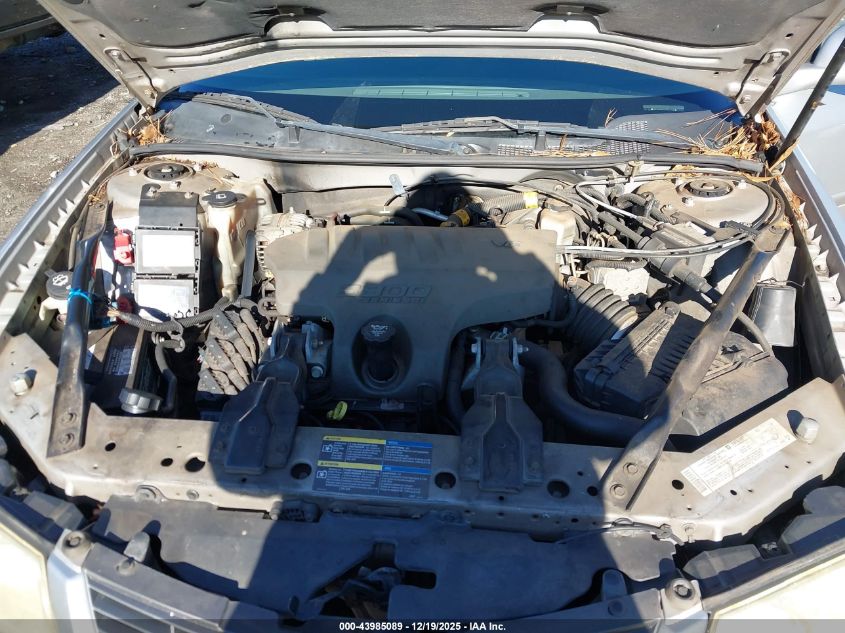 2005 Chevrolet Impala Ls VIN: 2G1WH52K559261144 Lot: 43985089