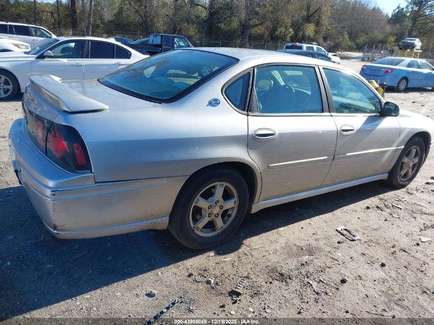 2005 Chevrolet Impala Ls VIN: 2G1WH52K559261144 Lot: 43985089