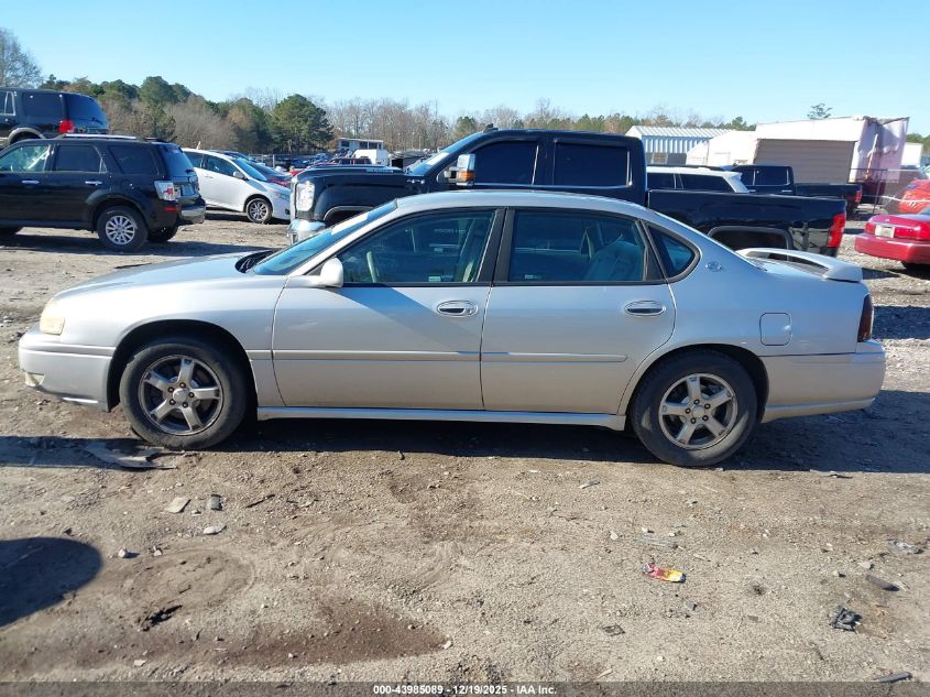 2005 Chevrolet Impala Ls VIN: 2G1WH52K559261144 Lot: 43985089