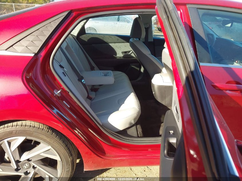 2025 Hyundai Elantra Limited VIN: KMHLP4DG9SU871395 Lot: 43985098