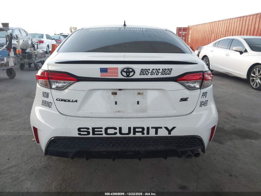 2022 Toyota Corolla Se Nightshade Edition VIN: 5YFS4MCE9NP124003 Lot: 43985099