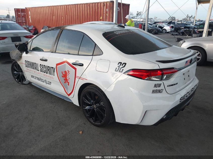 2022 Toyota Corolla Se Nightshade Edition VIN: 5YFS4MCE9NP124003 Lot: 43985099