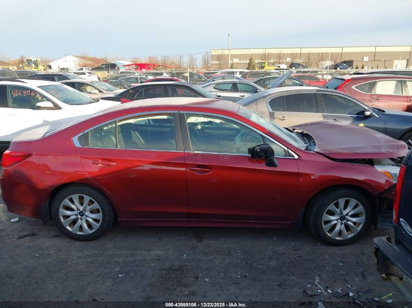 2016 Subaru Legacy 2.5I Premium VIN: 4S3BNBC63G3061440 Lot: 43985106