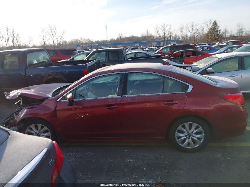 2016 Subaru Legacy 2.5I Premium VIN: 4S3BNBC63G3061440 Lot: 43985106