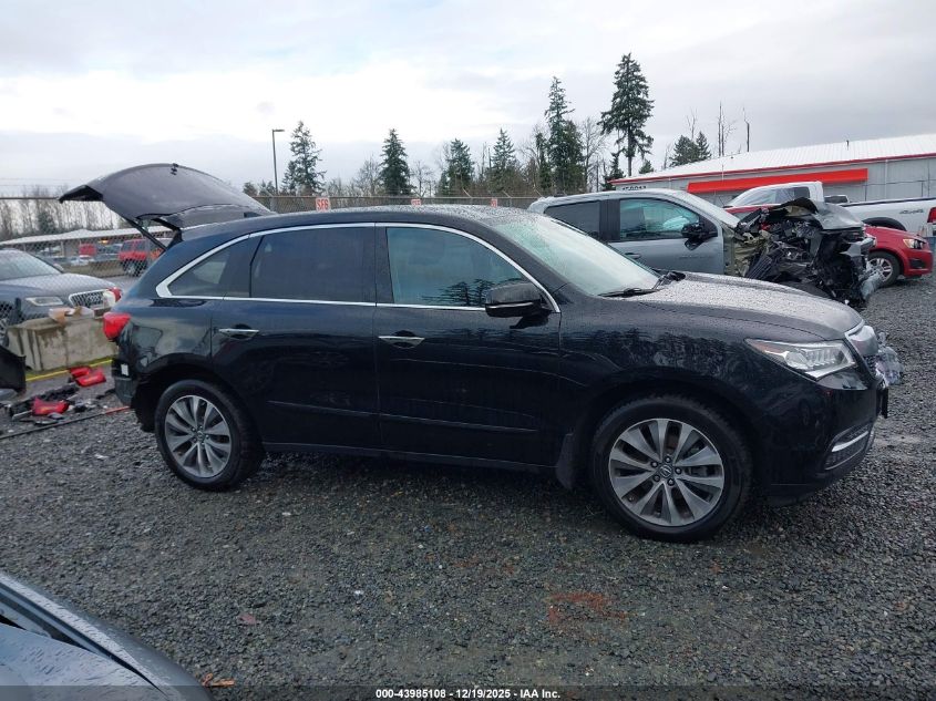 2014 Acura Mdx Technology Package VIN: 5FRYD4H41EB041914 Lot: 43985108