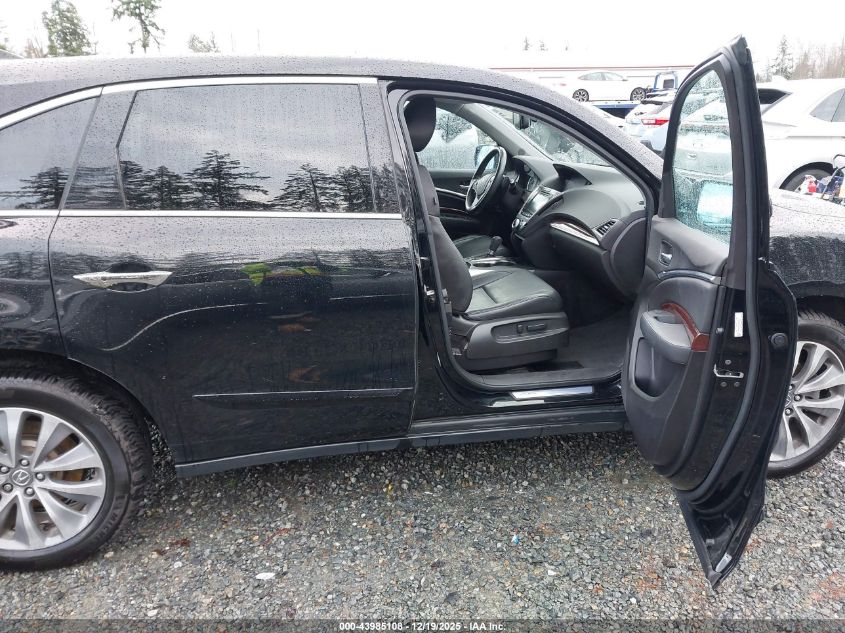 2014 Acura Mdx Technology Package