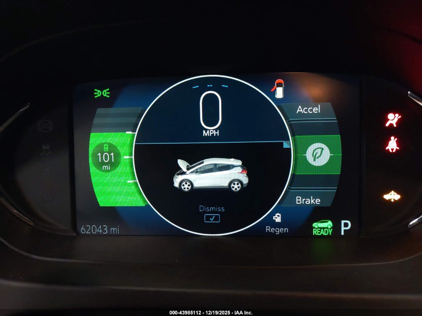 2020 Chevrolet Bolt Ev Fwd Lt VIN: 1G1FY6S02L4130127 Lot: 43985112