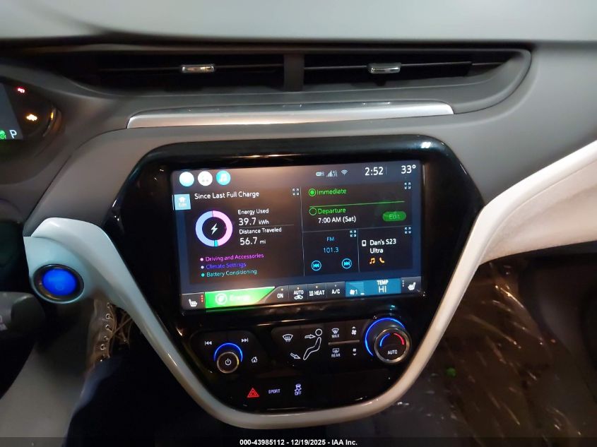 2020 Chevrolet Bolt Ev Fwd Lt VIN: 1G1FY6S02L4130127 Lot: 43985112