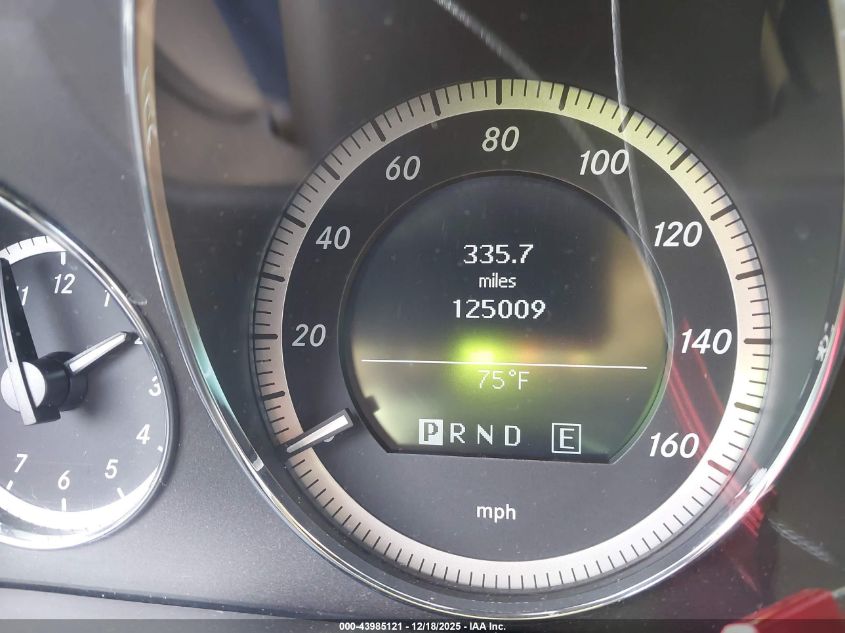 2011 Mercedes-Benz E 550 VIN: WDDKK7CF6BF061631 Lot: 43985121