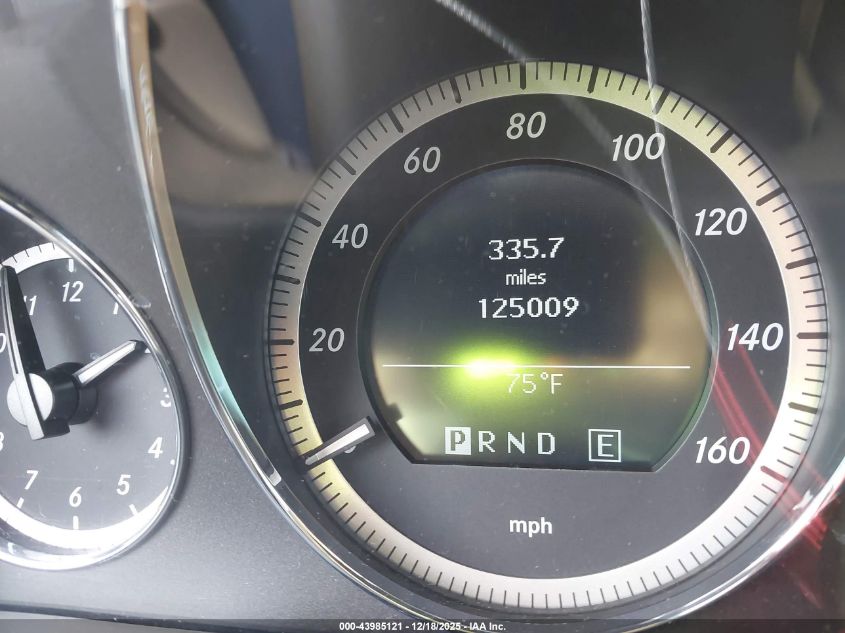 2011 Mercedes-Benz E 550 VIN: WDDKK7CF6BF061631 Lot: 43985121