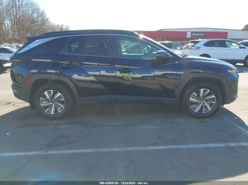 2022 Hyundai Tucson Hybrid Blue VIN: KM8JBCA14NU011151 Lot: 43985128
