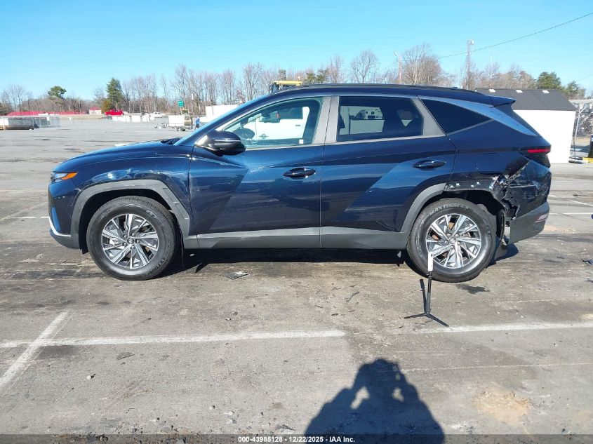 2022 Hyundai Tucson Hybrid Blue VIN: KM8JBCA14NU011151 Lot: 43985128