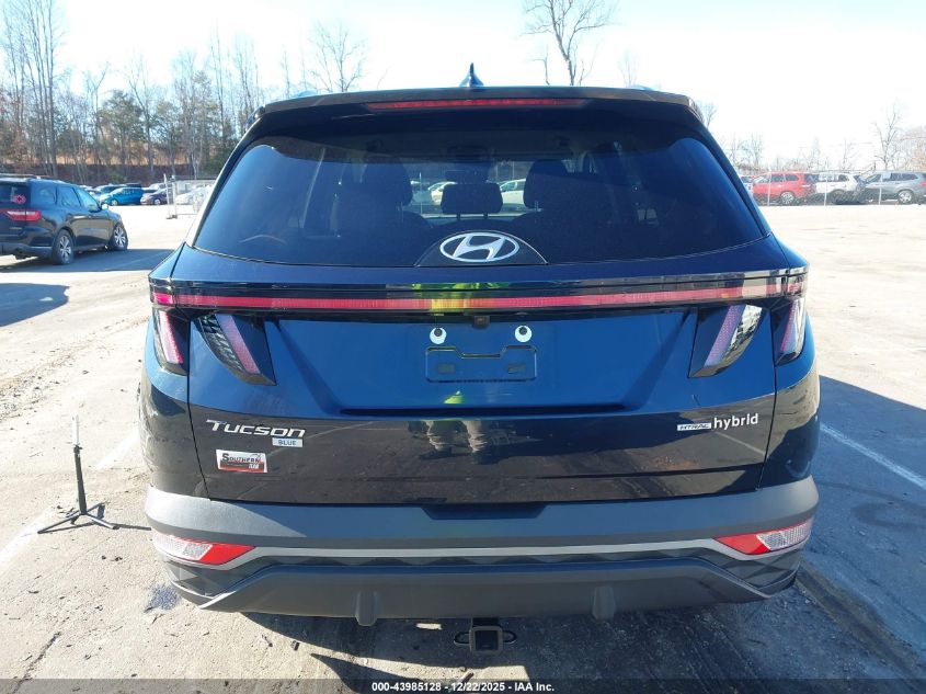 2022 Hyundai Tucson Hybrid Blue VIN: KM8JBCA14NU011151 Lot: 43985128