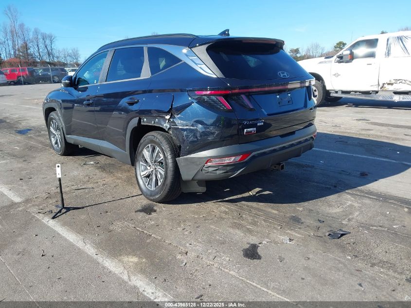 2022 Hyundai Tucson Hybrid Blue VIN: KM8JBCA14NU011151 Lot: 43985128