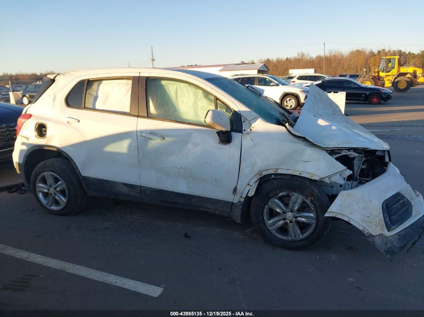 2020 Chevrolet Trax Fwd Ls VIN: KL7CJKSB8LB028882 Lot: 43985135