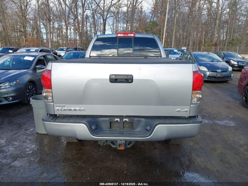 2008 Toyota Tundra Sr5 5.7L V8 VIN: 5TBBV541X8S494430 Lot: 43985137