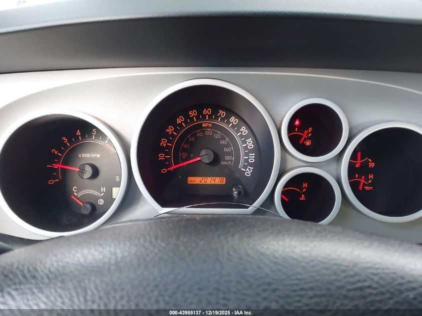 2008 Toyota Tundra Sr5 5.7L V8 VIN: 5TBBV541X8S494430 Lot: 43985137