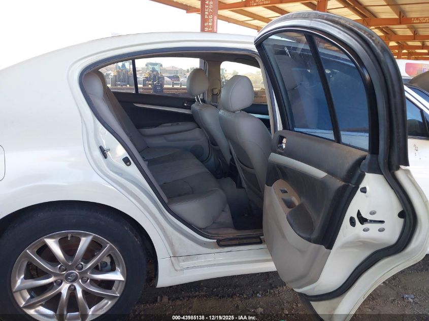 2008 Infiniti G35 Journey VIN: JNKBV61E38M219013 Lot: 43985138