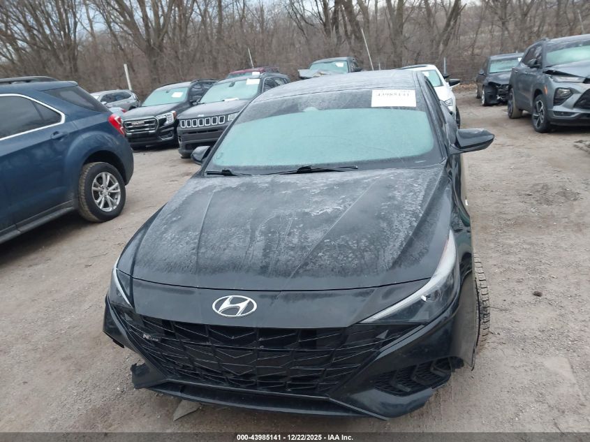 2023 Hyundai Elantra N Line VIN: KMHLR4AF3PU431945 Lot: 43985141