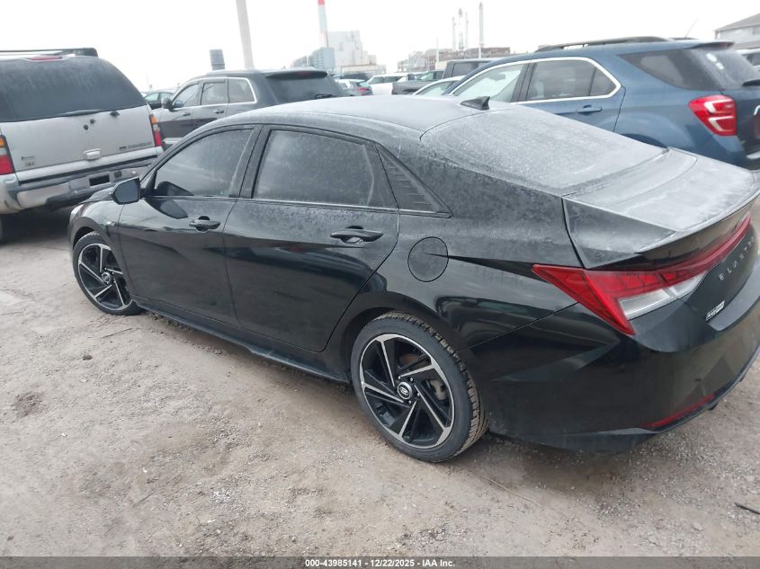 2023 Hyundai Elantra N Line VIN: KMHLR4AF3PU431945 Lot: 43985141