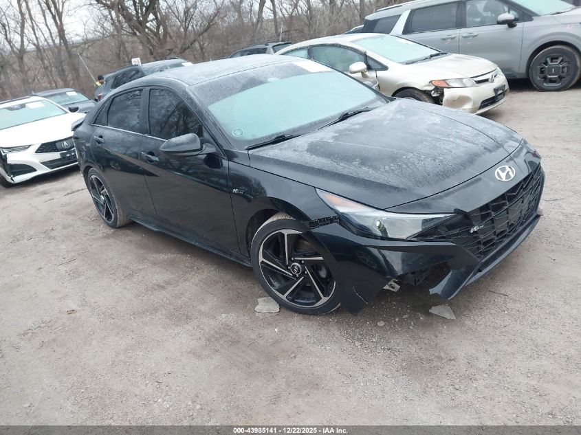 2023 Hyundai Elantra N Line VIN: KMHLR4AF3PU431945 Lot: 43985141