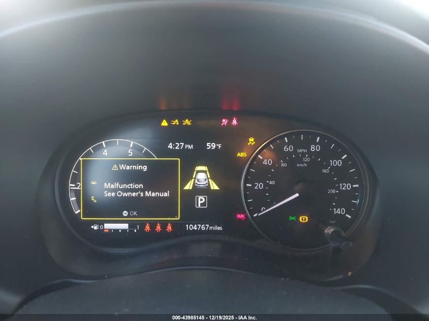 2021 Nissan Kicks Sr Xtronic Cvt VIN: 3N1CP5DV1ML509277 Lot: 43985145