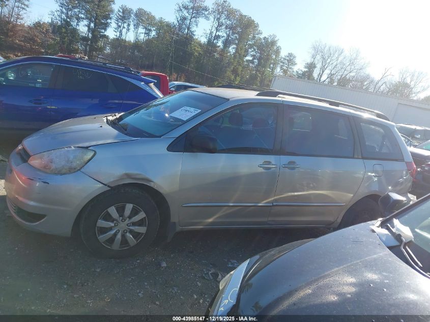 2005 Toyota Sienna Ce VIN: 5TDZA23C05S332465 Lot: 43985147