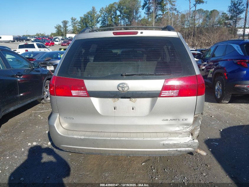 2005 Toyota Sienna Ce VIN: 5TDZA23C05S332465 Lot: 43985147