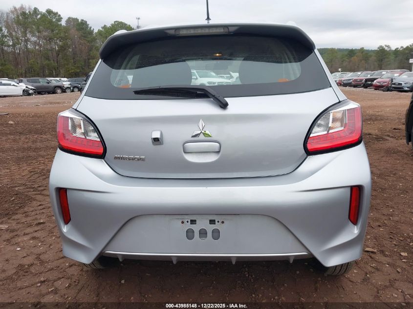 2024 Mitsubishi Mirage Es/Le VIN: ML32AUHJ9RH031825 Lot: 43985148