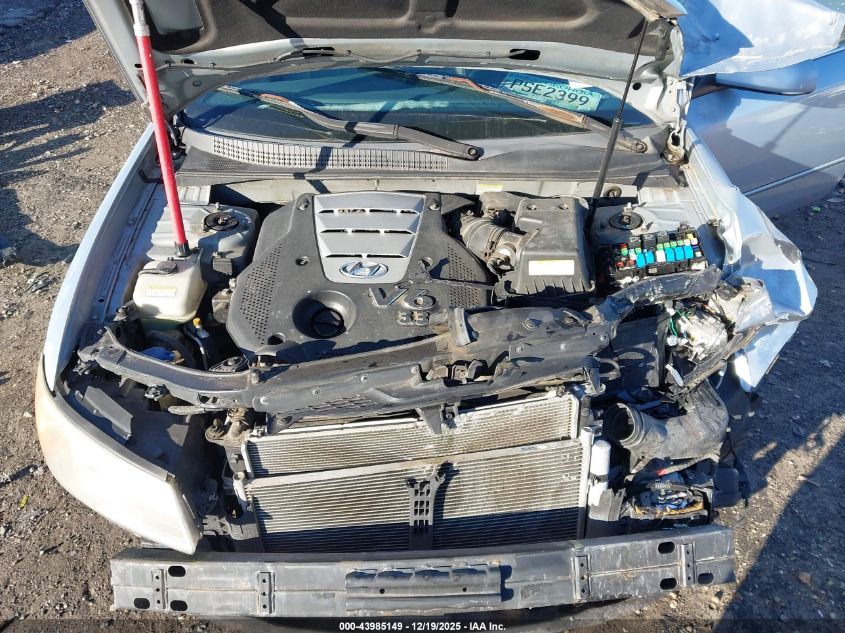 2006 Hyundai Sonata Gls V6/Lx V6 VIN: 5NPEU46F86H141245 Lot: 43985149