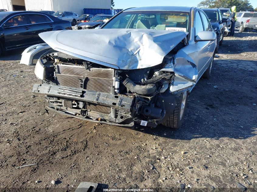 2006 Hyundai Sonata Gls V6/Lx V6 VIN: 5NPEU46F86H141245 Lot: 43985149