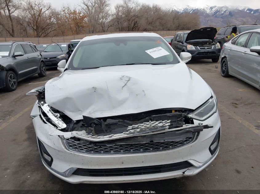 2019 Ford Fusion Titanium VIN: 3FA6P0D9XKR143433 Lot: 43985160
