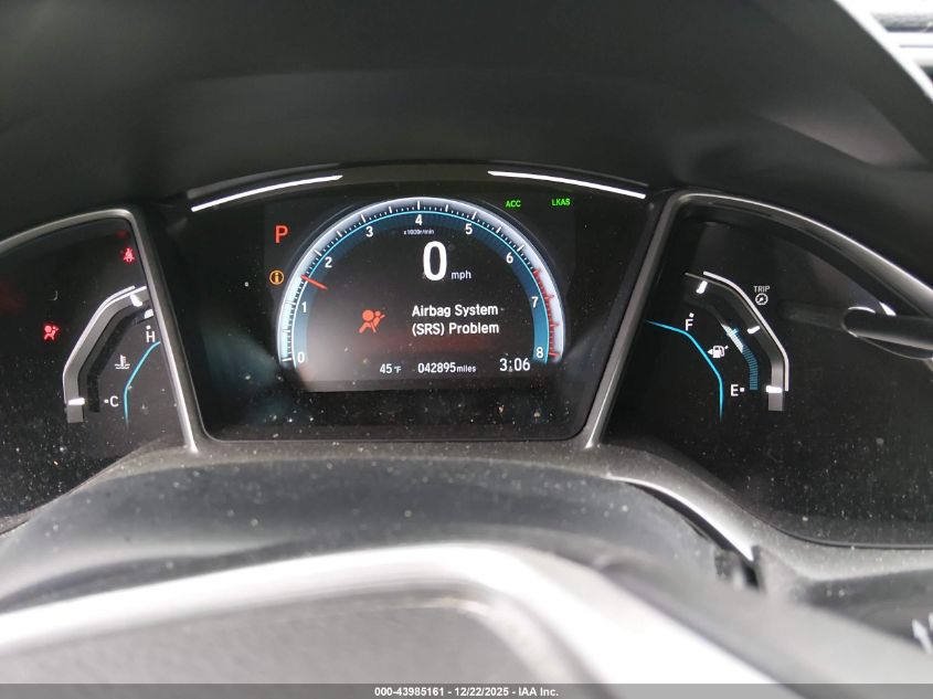 2020 Honda Civic Ex VIN: 19XFC1F36LE024565 Lot: 43985161