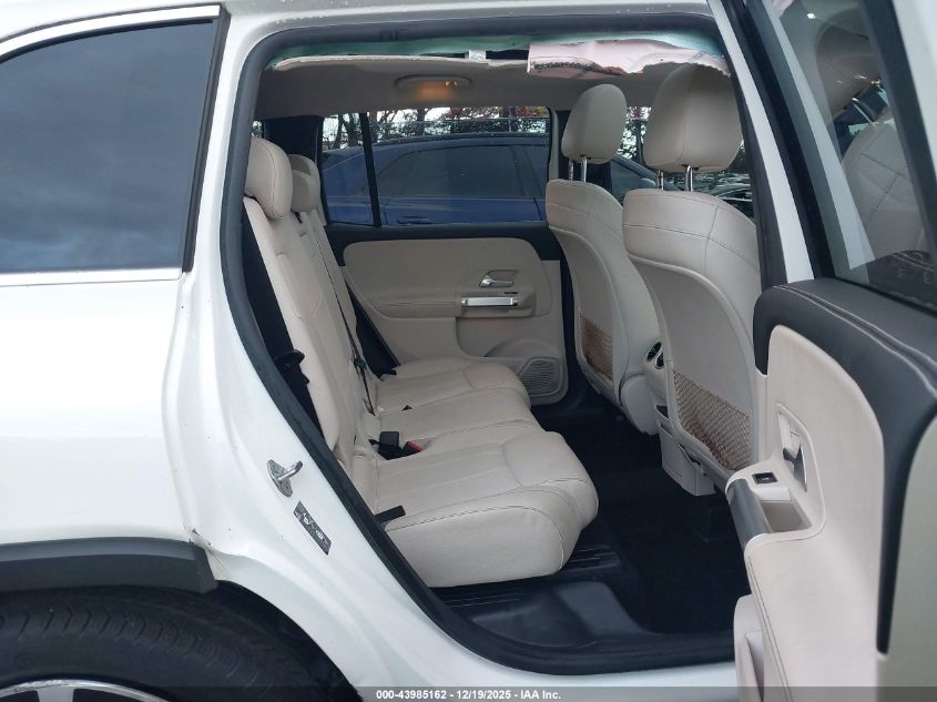 2021 Mercedes-Benz Glb 250 4Matic VIN: W1N4M4HB1MW166607 Lot: 43985162