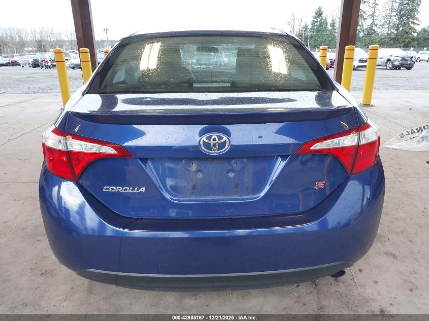 2016 Toyota Corolla S Plus VIN: 5YFBURHE6GP437843 Lot: 43985167