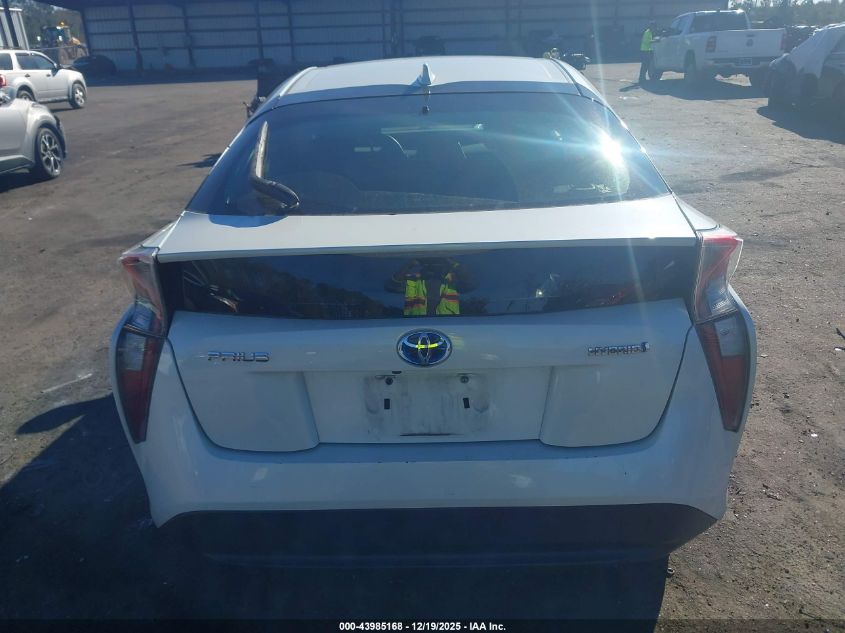 2016 Toyota Prius Three VIN: JTDKARFU9G3027694 Lot: 43985168