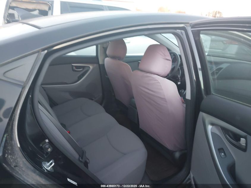 2015 Hyundai Elantra Se VIN: KMHDH4AE9FU265279 Lot: 43985173