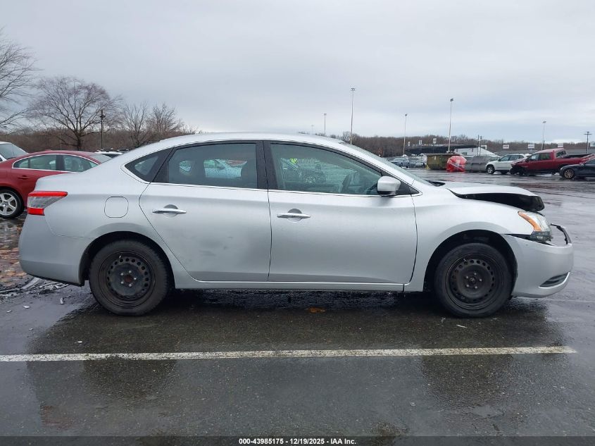 2015 Nissan Sentra S VIN: 3N1AB7AP3FY253379 Lot: 43985175