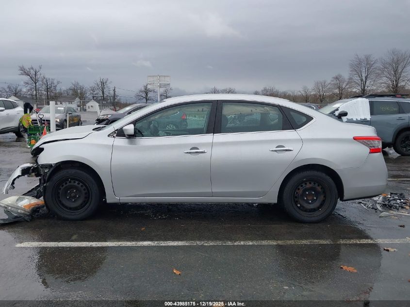2015 Nissan Sentra S VIN: 3N1AB7AP3FY253379 Lot: 43985175