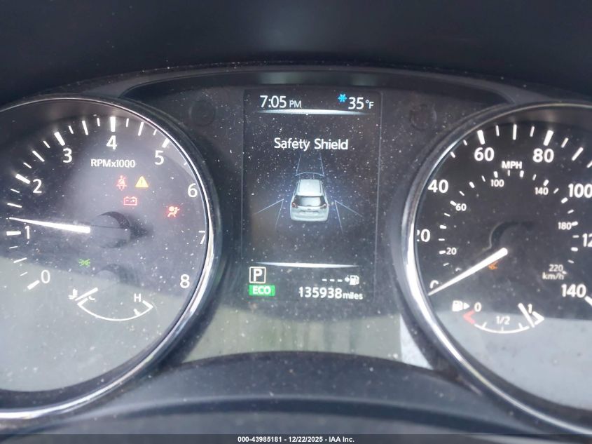 2017 Nissan Rogue Sl VIN: 5N1AT2MV3HC753217 Lot: 43985181