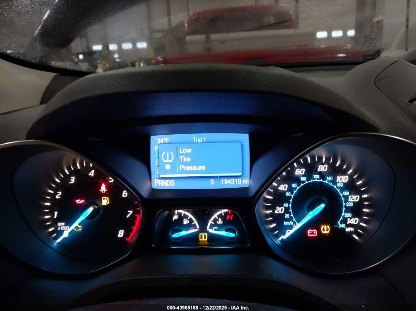 2013 Ford Escape Se VIN: 1FMCU0GXXDUC44365 Lot: 43985188