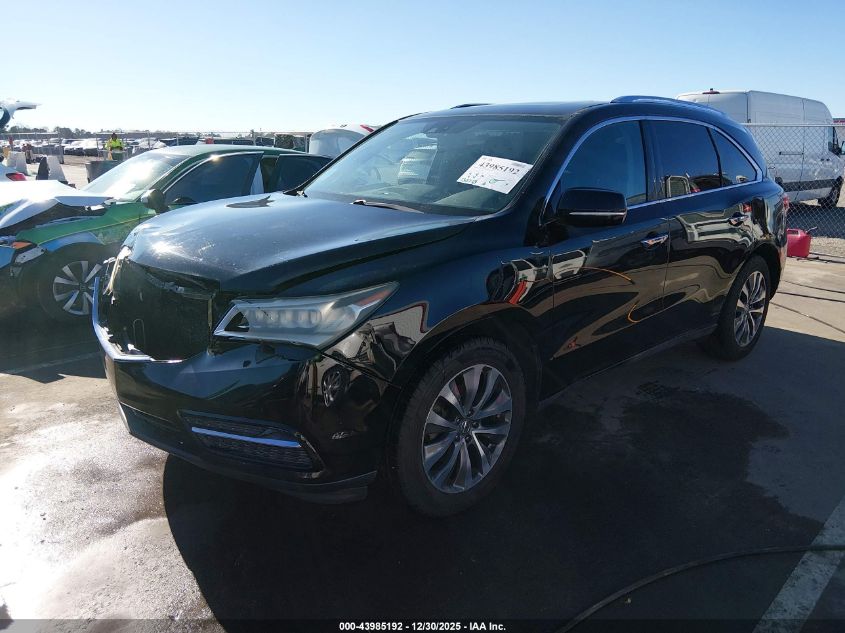 2014 Acura Mdx Technology Package