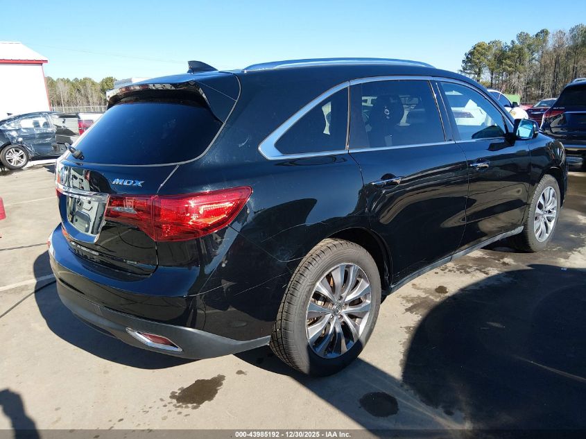 2014 Acura Mdx Technology Package
