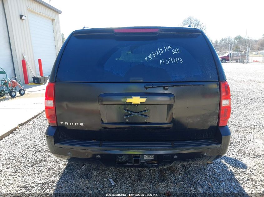 2014 Chevrolet Tahoe Lt VIN: 1GNSCBE07ER195948 Lot: 43985193