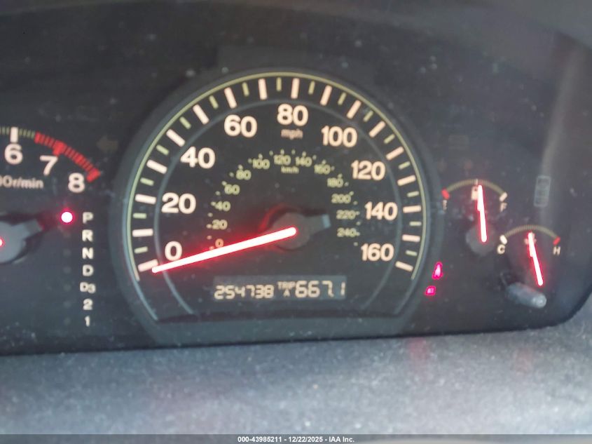 2004 Honda Accord 2.4 Lx VIN: 1HGCM56344A002500 Lot: 43985211