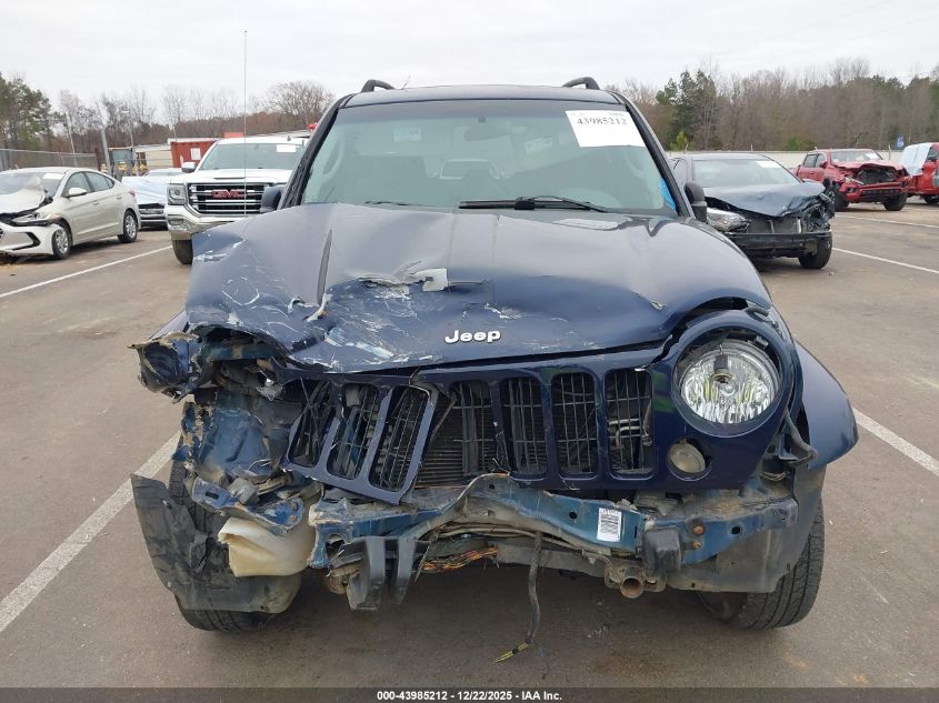 2006 Jeep Liberty Sport VIN: 1J4GL48K26W214328 Lot: 43985212