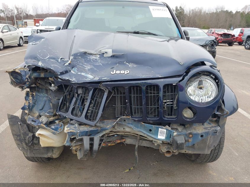 2006 Jeep Liberty Sport VIN: 1J4GL48K26W214328 Lot: 43985212