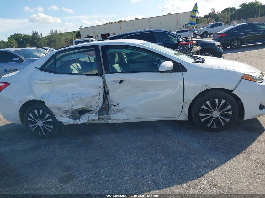 2018 Toyota Corolla Le VIN: 5YFBURHE5JP764242 Lot: 43985252